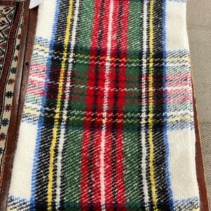 Pottery barn plaid holiday pillow cover (NWT)